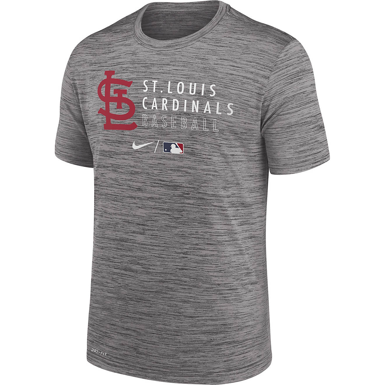 Nike Men's St. Louis Cardinals Velocity Practice Short Sleeve T-shirt ...