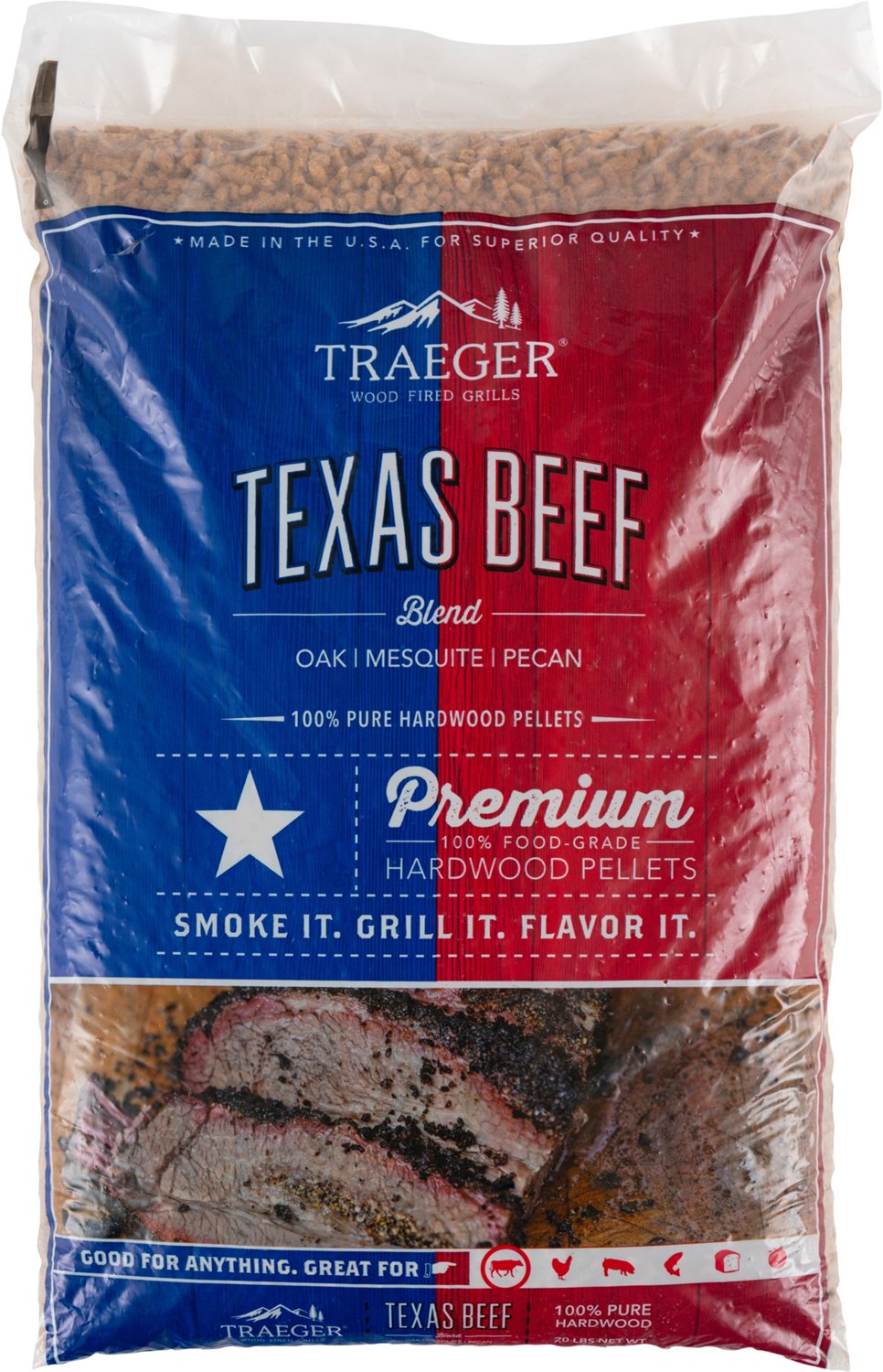 Traeger 20 lb Texas Pellet Blend                                                                                                