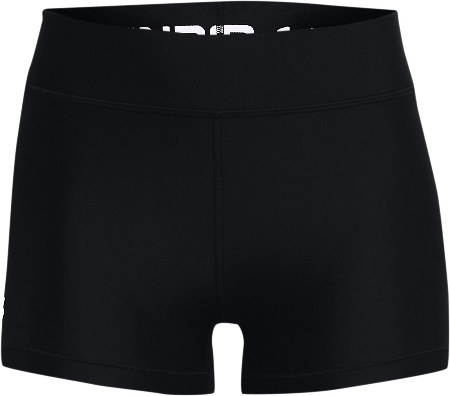 Under Armour Women's HeatGear Armour Mid Rise Shorty Shorts Academy