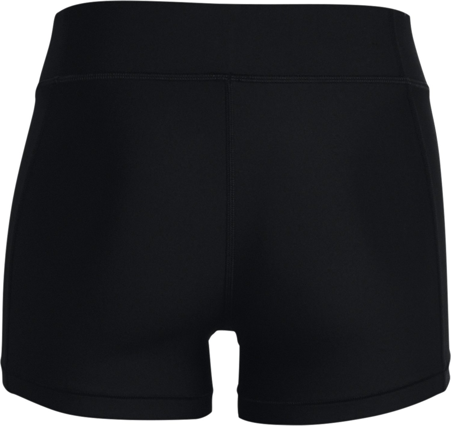 Under Armour Women's HeatGear Armour Mid Rise Shorty Shorts Academy