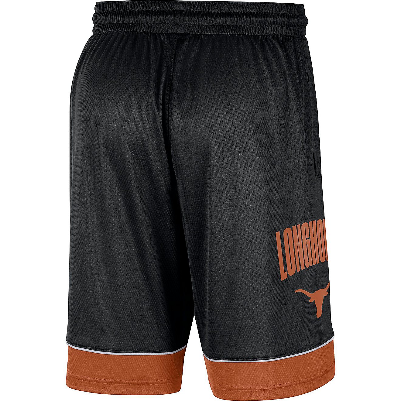 Nike Men's University of Texas Fast Break Shorts 10 in.                                                                          - view number 2