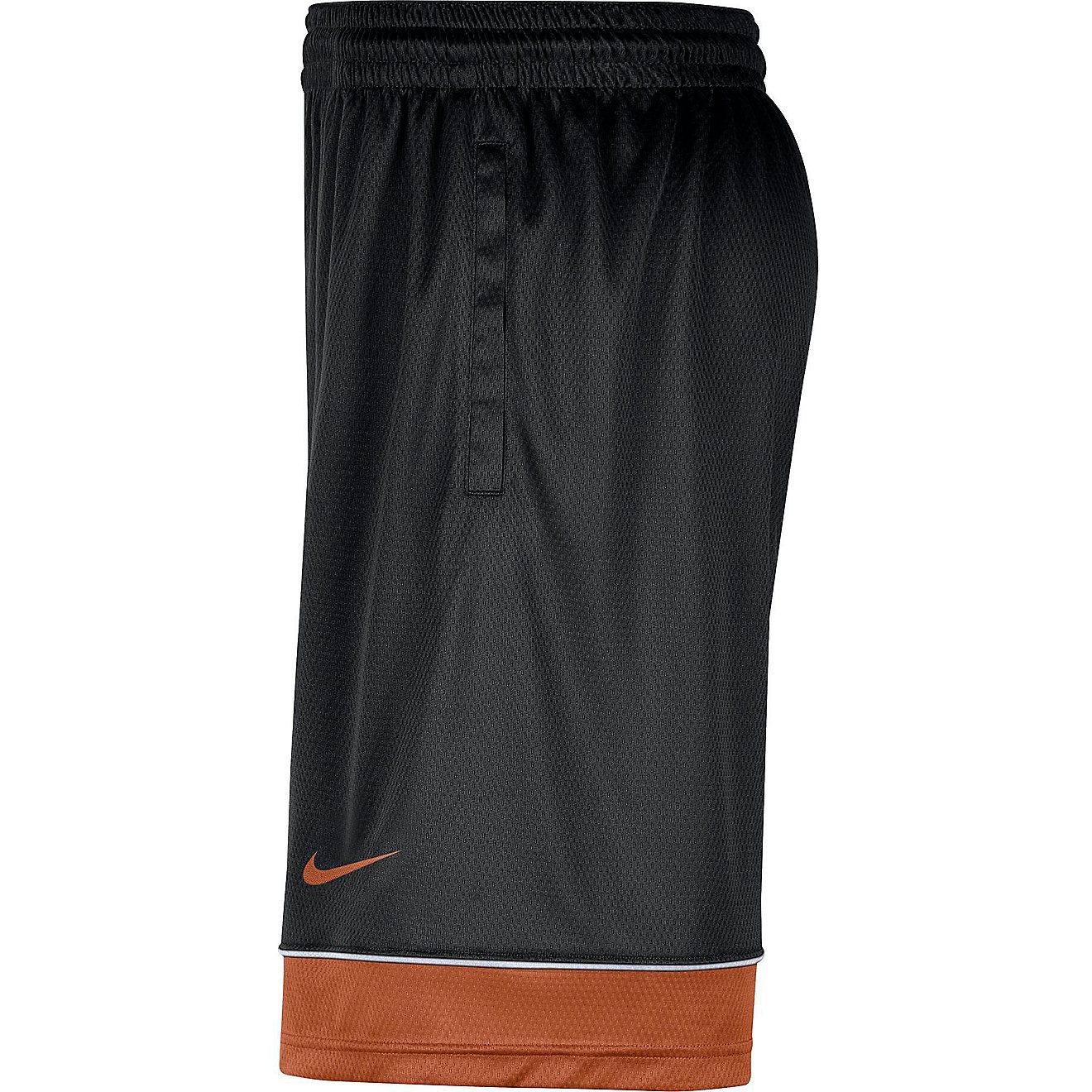 Nike Men's University of Texas Fast Break Shorts 10 in.                                                                          - view number 4