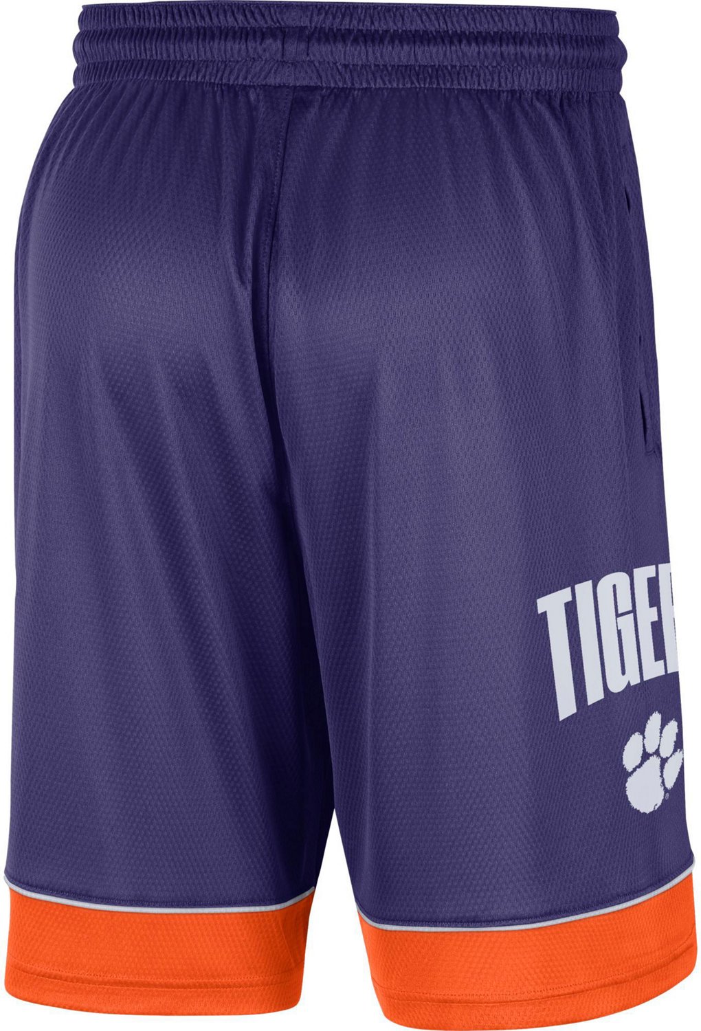 Nike Men's Clemson University Fast Break Shorts 10 in. | Academy