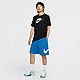 Nike Men's Sportswear  BB GX Graphic Club Fleece Shorts 10 in                                                                    - view number 4 image