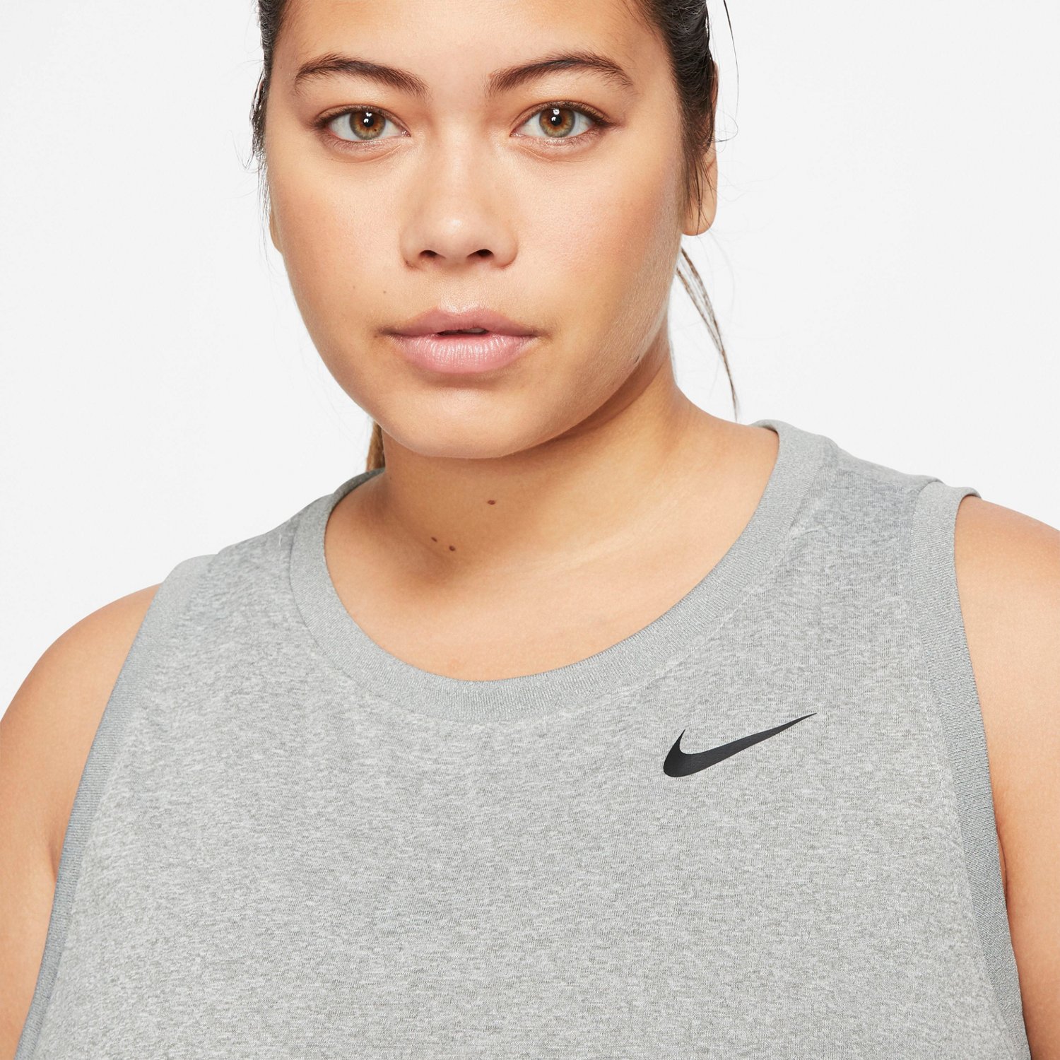 nike women's dri fit essential swoosh training tank top