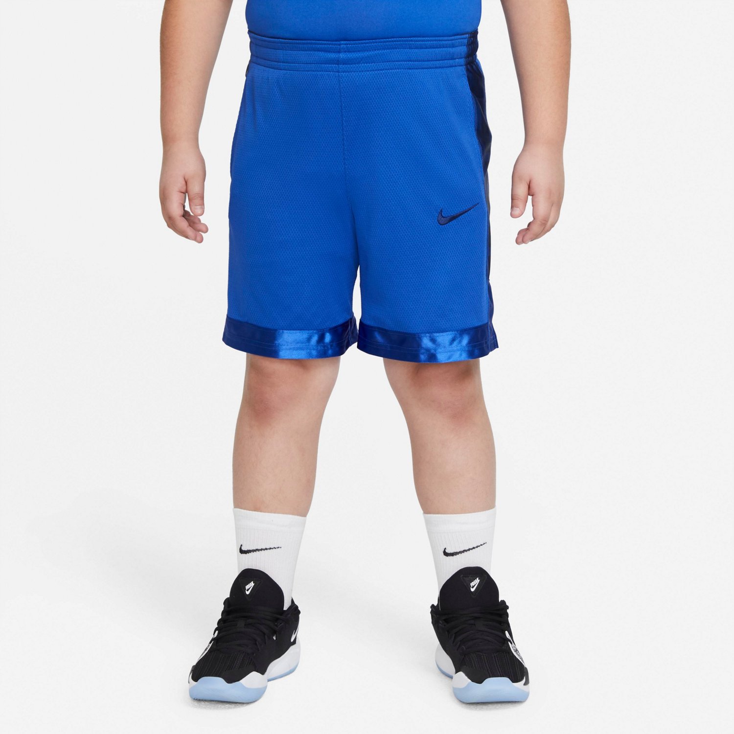 Nike Boys’ Dri-FIT Elite Stripe Basketball Extended Sizing Shorts ...