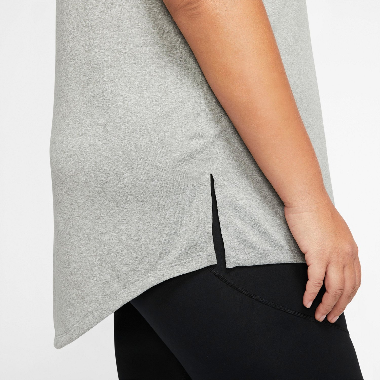 nike women's dri fit essential swoosh training tank top