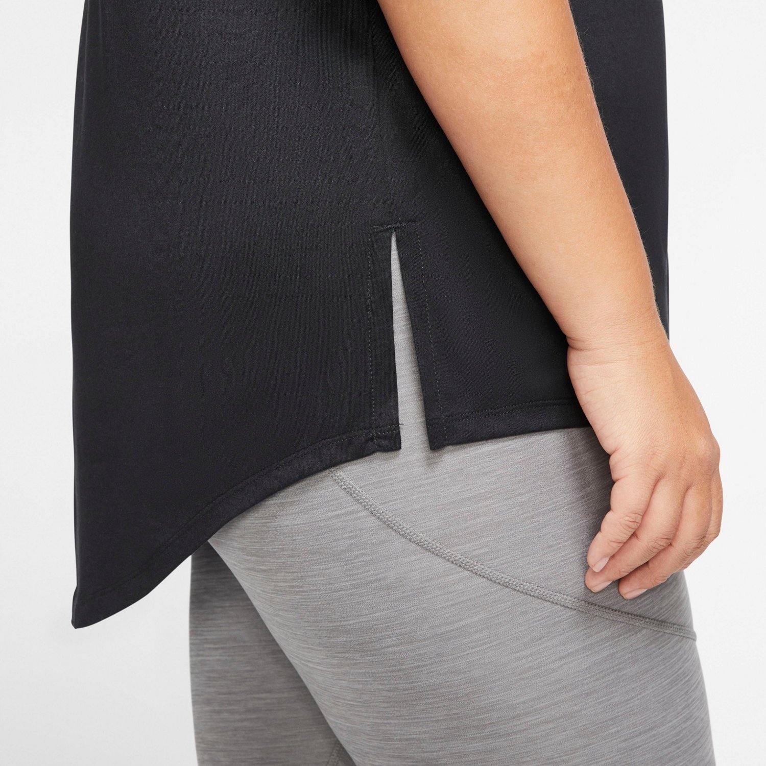 nike women's dri fit essential swoosh training tank top