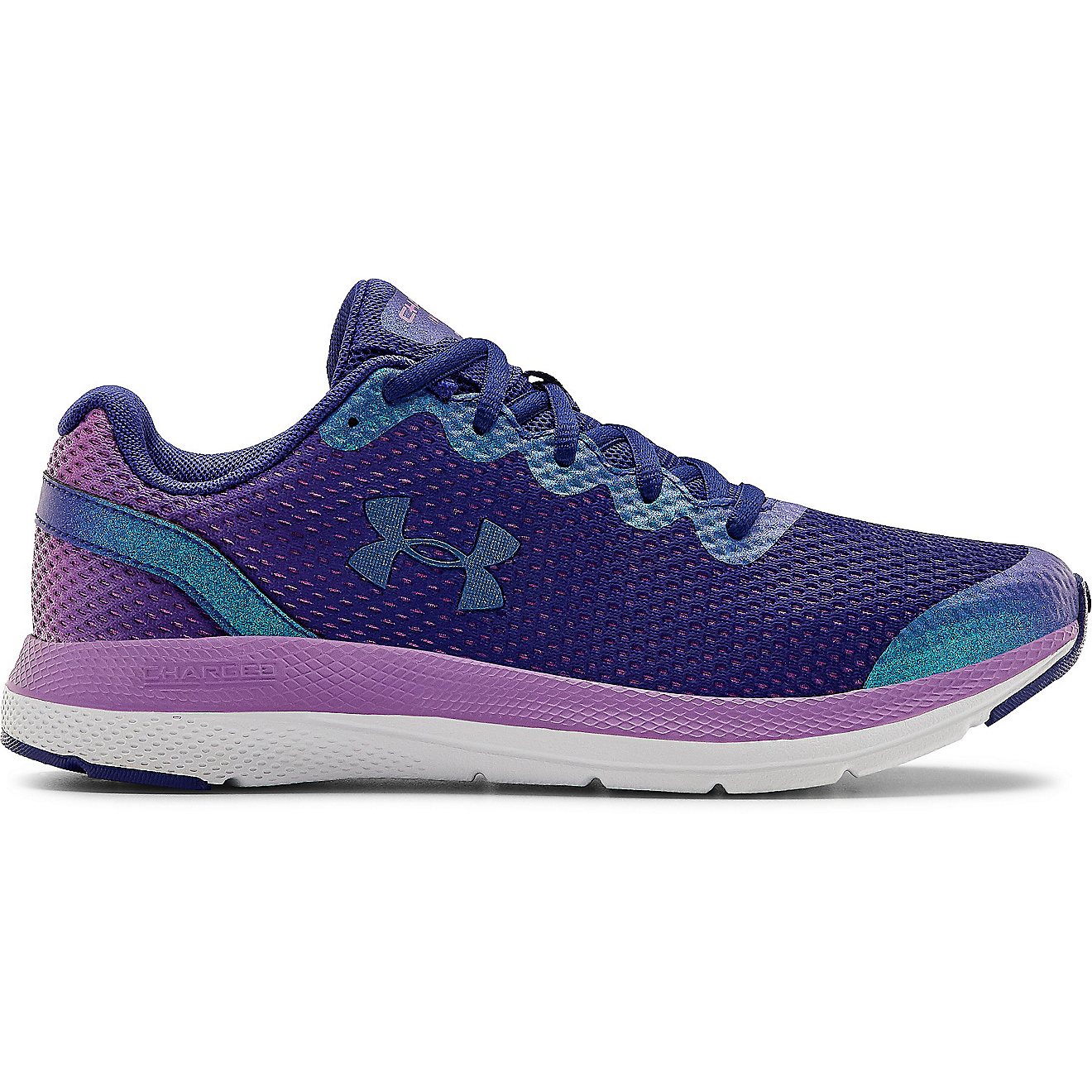 Under Armour Girls' Grade School Charged Impulse Frosty Running Shoes                                                            - view number 1
