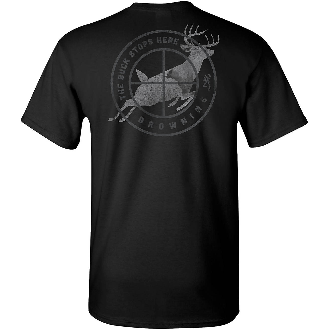 Browning Men's The Buck Stops Here Short Sleeve T-shirt | Academy