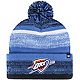 '47 Oklahoma City Thunder Men's Northward Cuff Knit Pom Hat                                                                      - view number 1 image