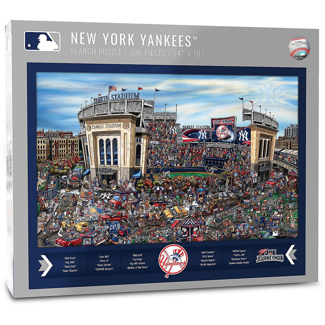 YouTheFan New York Yankees Journeyman Jigsaw Puzzle                                                                              - view number 1