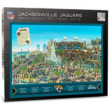 YouTheFan Jacksonville Jaguars Joe Journeyman 500-Piece Puzzle                                                                  