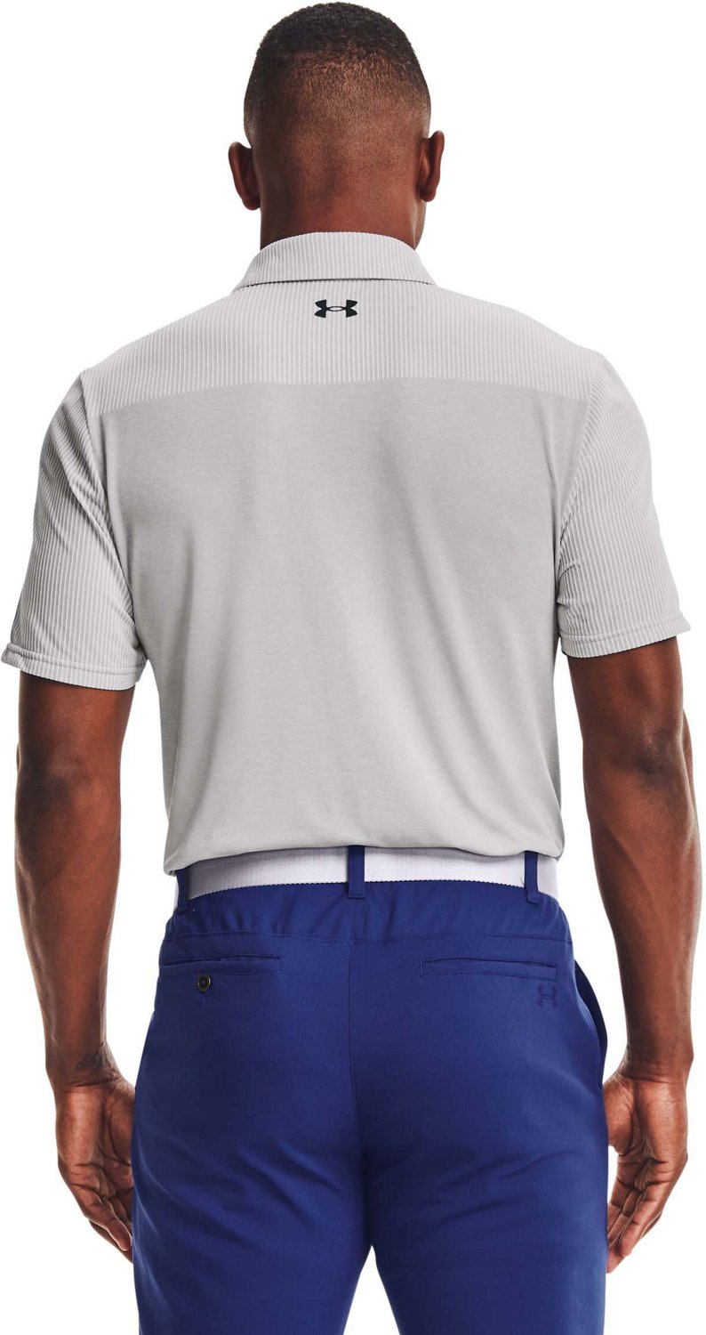 under armour vanish chest stripe polo