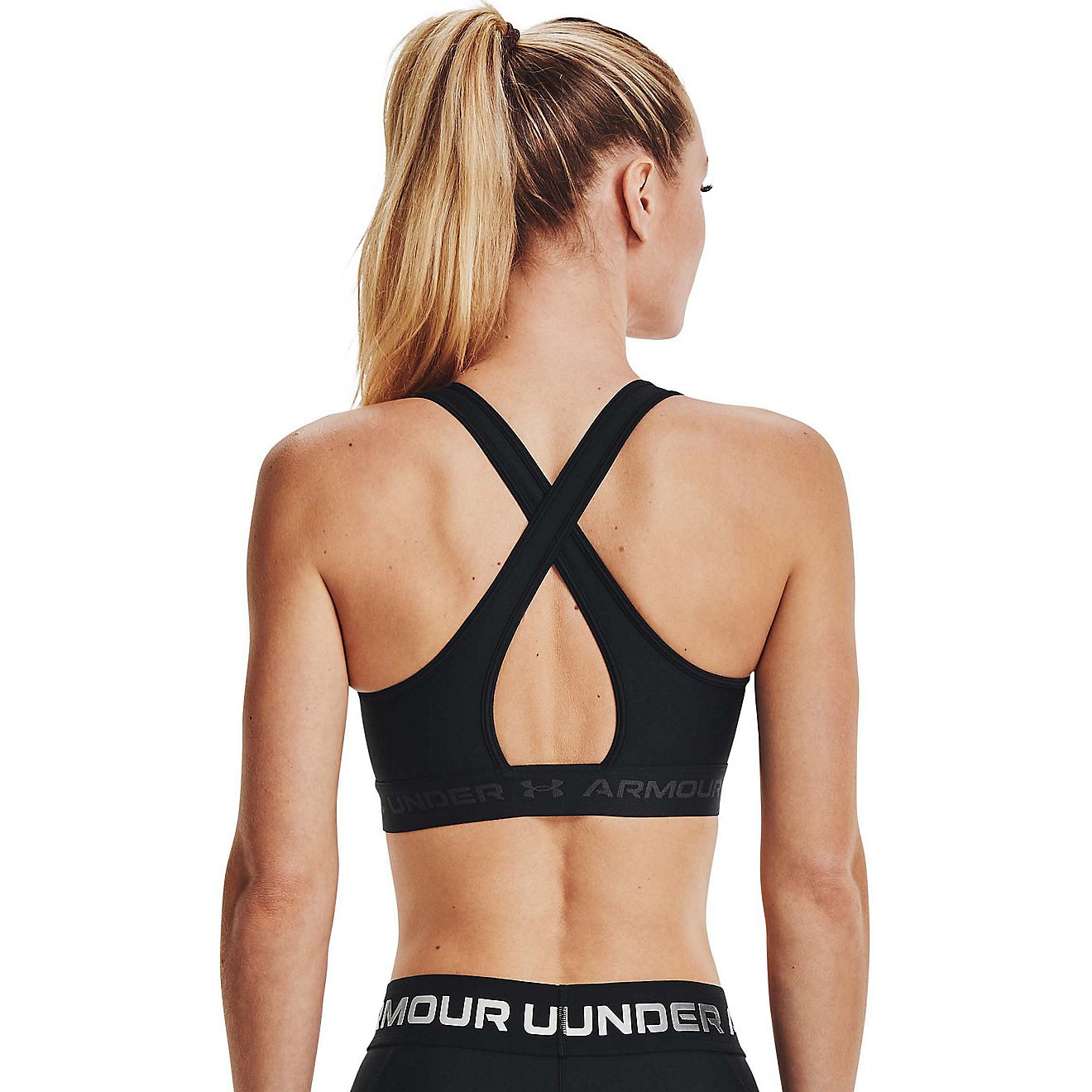 Under Armour Women's Crossback Mid Sports Bra                                                                                    - view number 2