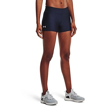Under Armour Women's HeatGear Armour Mid Rise Shorty Shorts