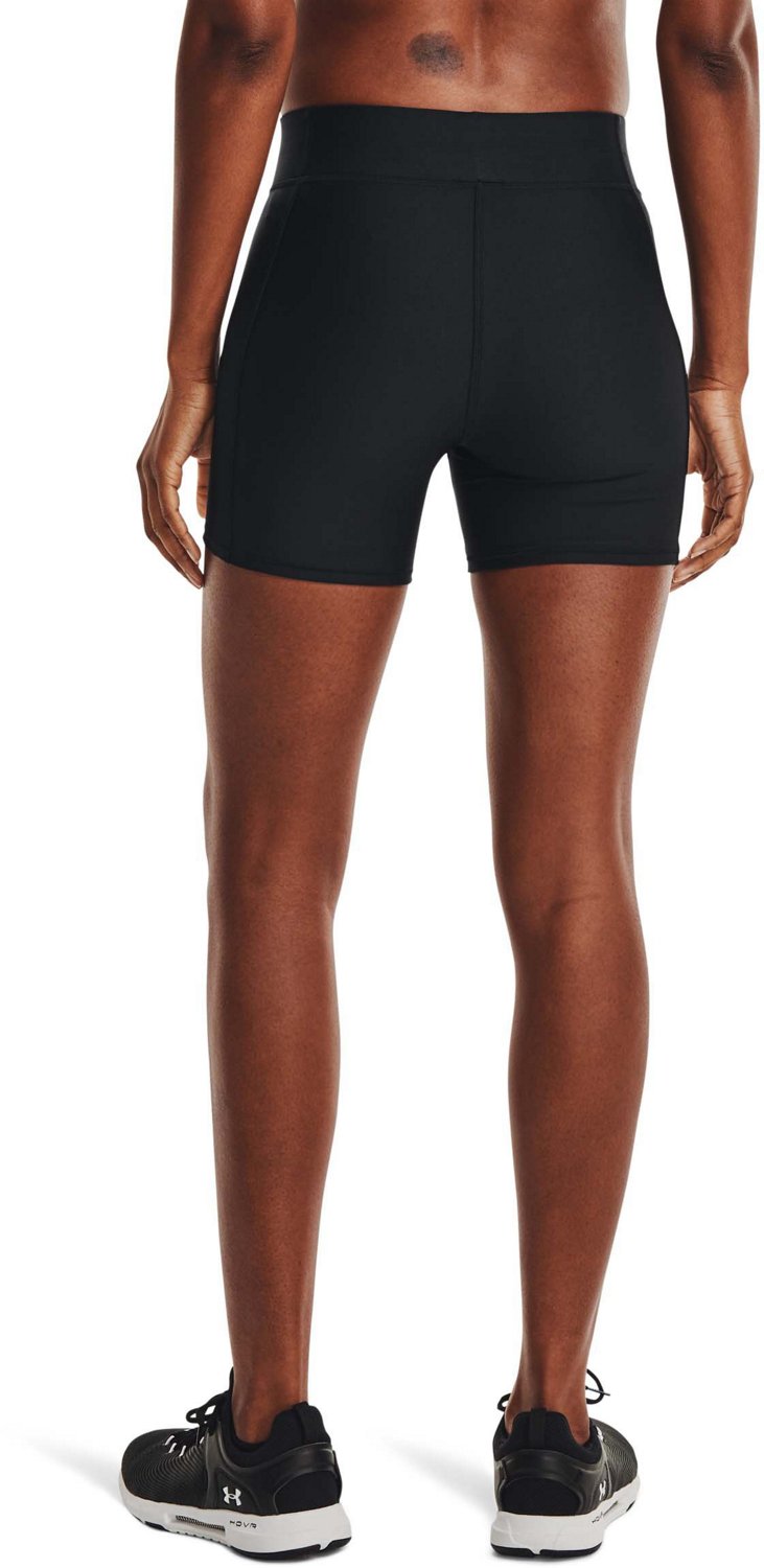 Under Armour Women's HeatGear Armour Mid Rise Middy Shorts | Academy