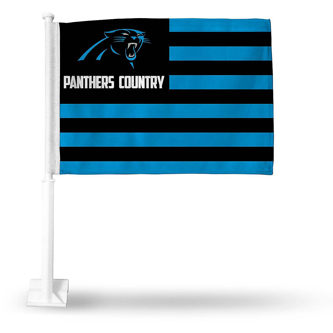 Rico Carolina Panthers Country Car Flag                                                                                          - view number 1
