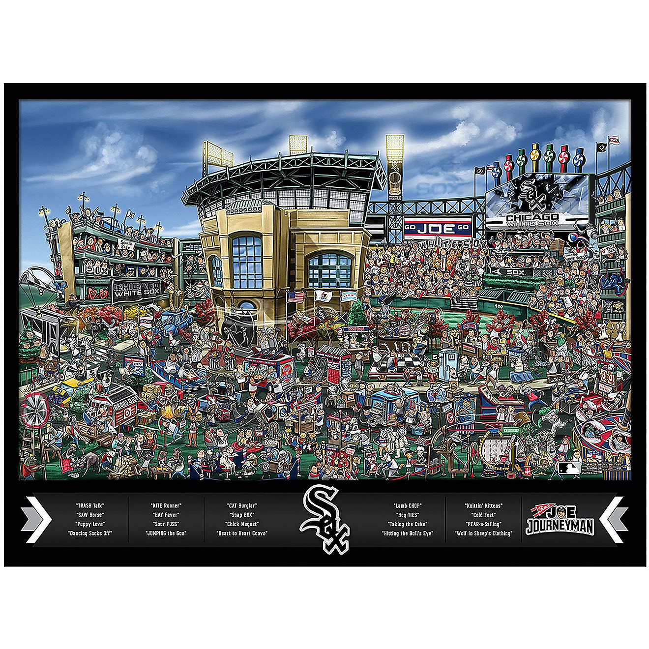 YouTheFan Chicago White Sox Journeyman Jigsaw Puzzle                                                                             - view number 2