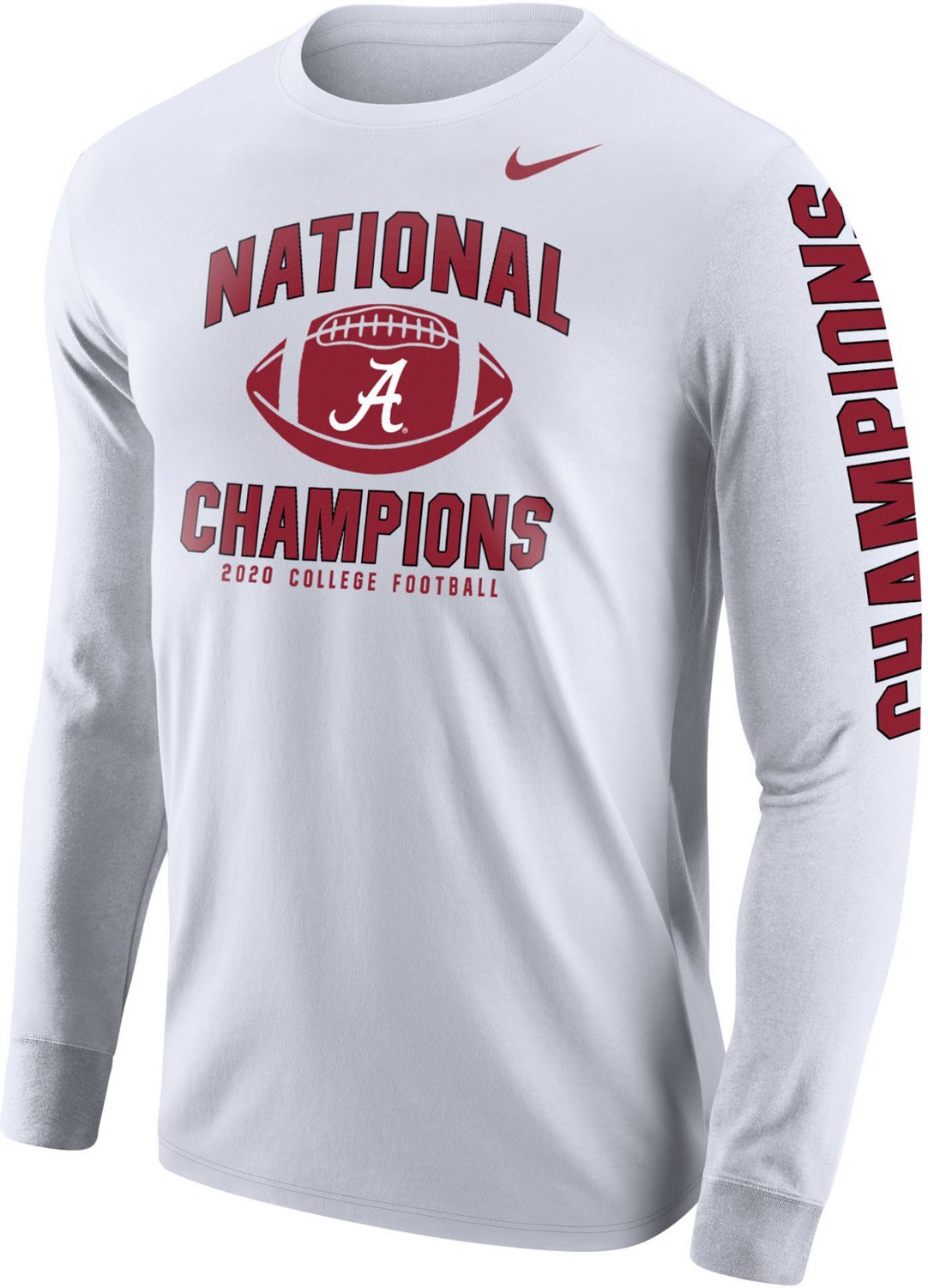 Nike Men s University of Alabama 2020 National Champs Football Long 