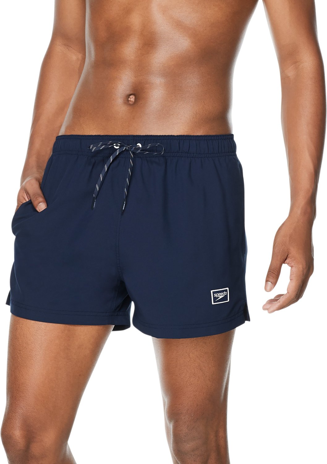 Speedo Men's Vibe Solid Volley Swim Shorts Academy