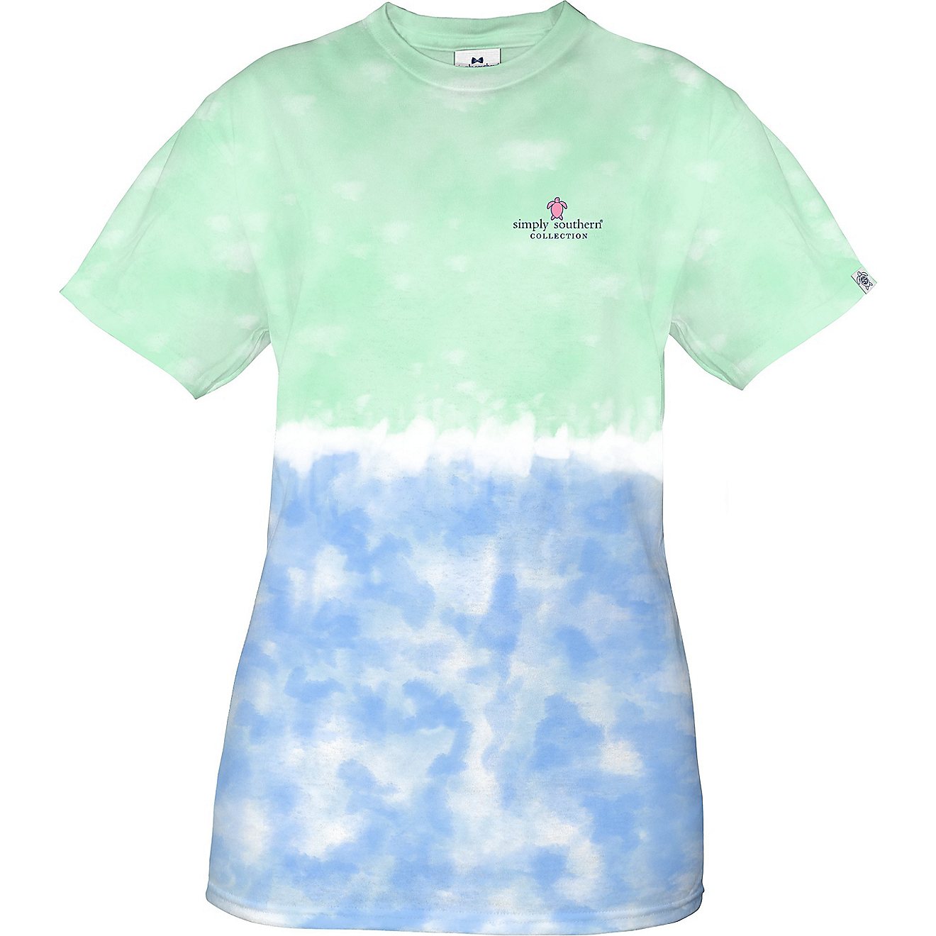 Simply Southern Women's Tropical Turtle Short Sleeve T-shirt                                                                     - view number 2