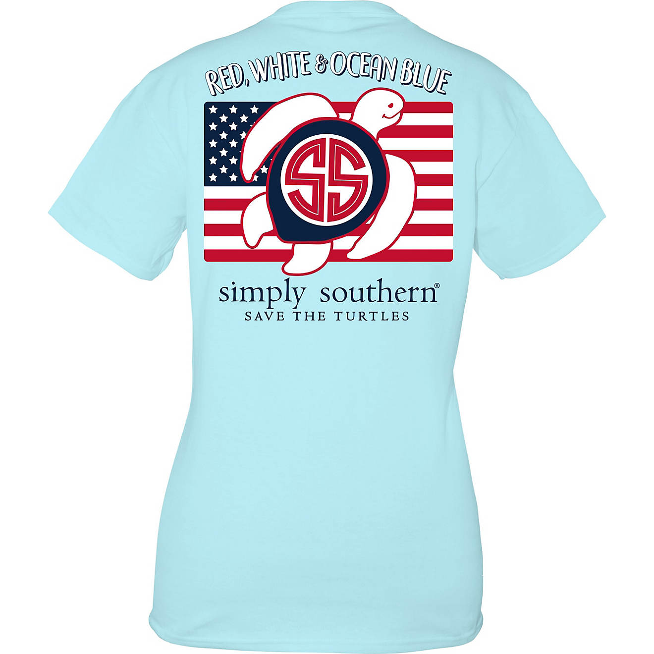 Simply Southern Women's Save Ocean ShortSleeve Graphic T