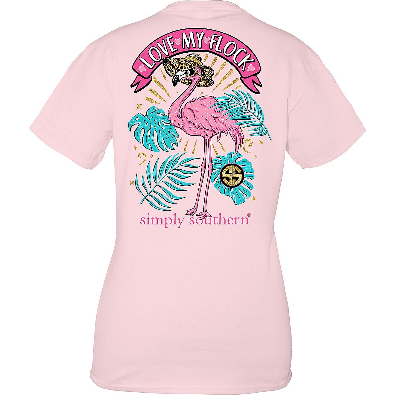 Simply Southern Women's Flock Short-Sleeve Graphic T-shirt                                                                       - view number 2