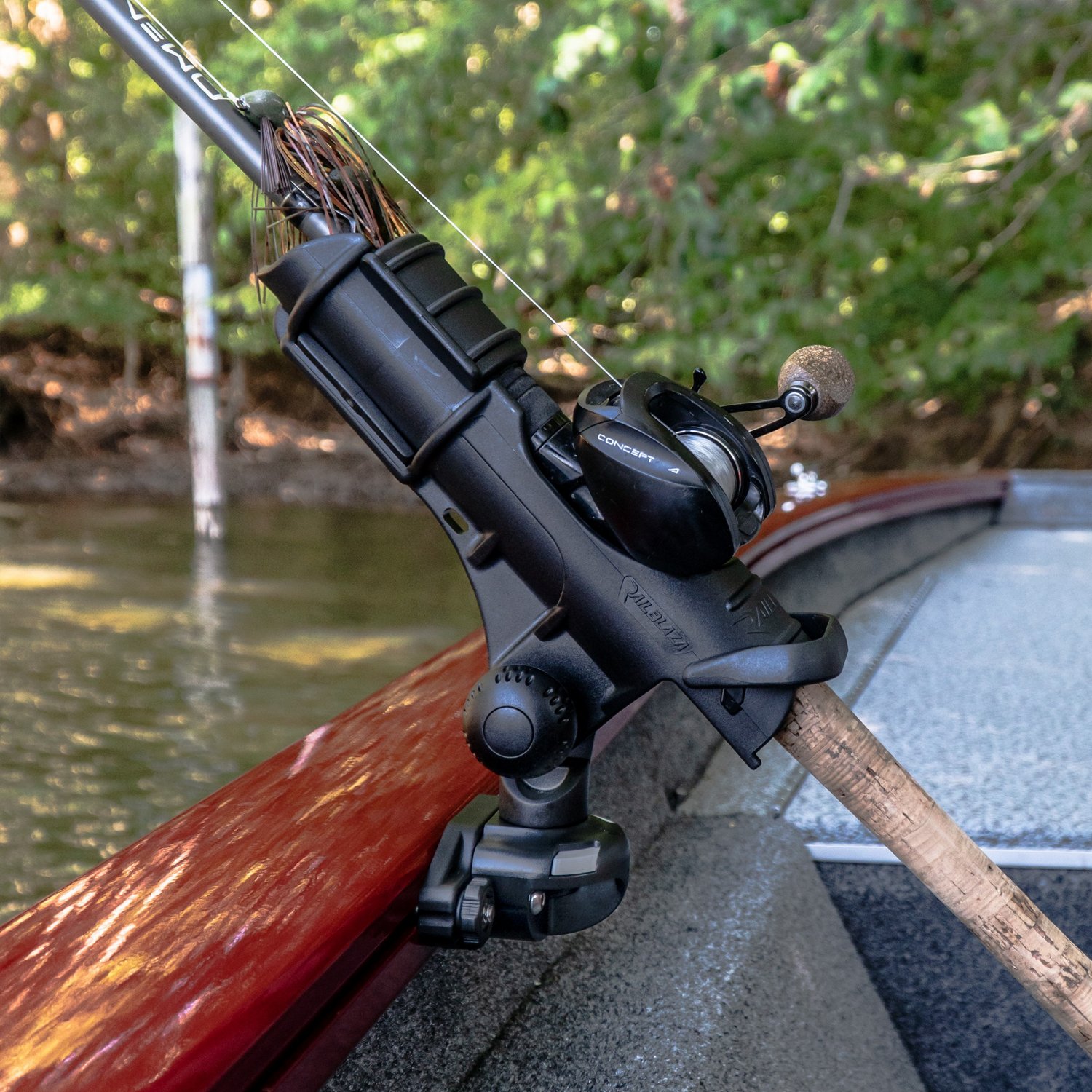 RAILBLAZA Rod Holder II & Tracloader SidePort Combo Academy