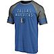 Nike Men's Dallas Mavericks True Classics Triblend 2 Stripe Short Sleeve T-shirt                                                 - view number 1 image