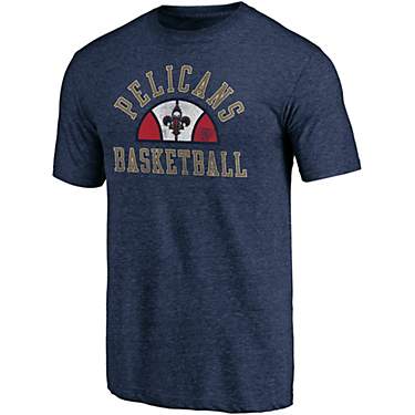 Fanatics Men's New Orleans Pelicans True Classics Crew Neck Short Sleeve T-shirt                                                