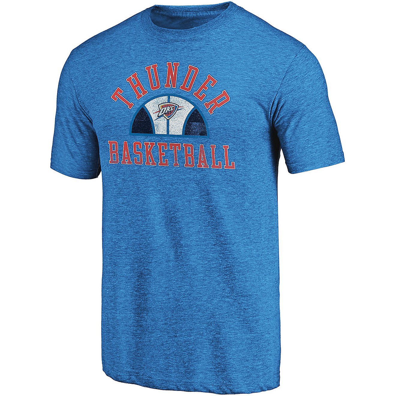 Fanatics Men's Oklahoma City Thunder True Classics Crew Neck Short Sleeve T-shirt                                                - view number 1