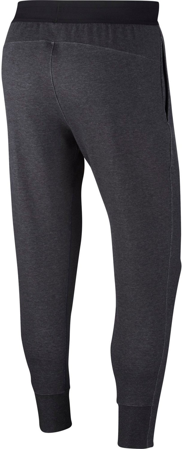 nike men's yoga pants black