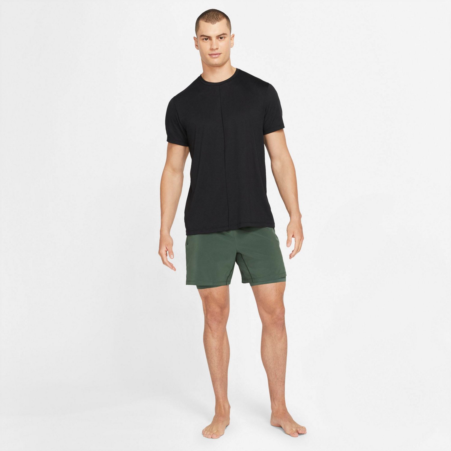 nike men's yoga shorts