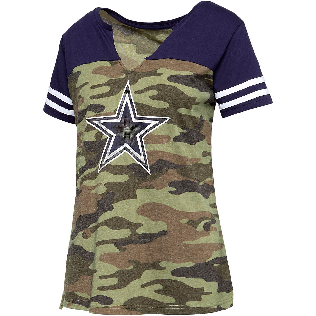 Dallas Cowboys Women's Streamer Graphic T-shirt                                                                                  - view number 1