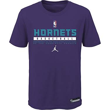Nike Youth Charlotte Hornets Essential Practice GPX Short Sleeve T-shirt                                                        