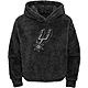 NBA Girls' San Antonio Spurs Influential Sherpa Pullover Hoodie                                                                  - view number 1 image