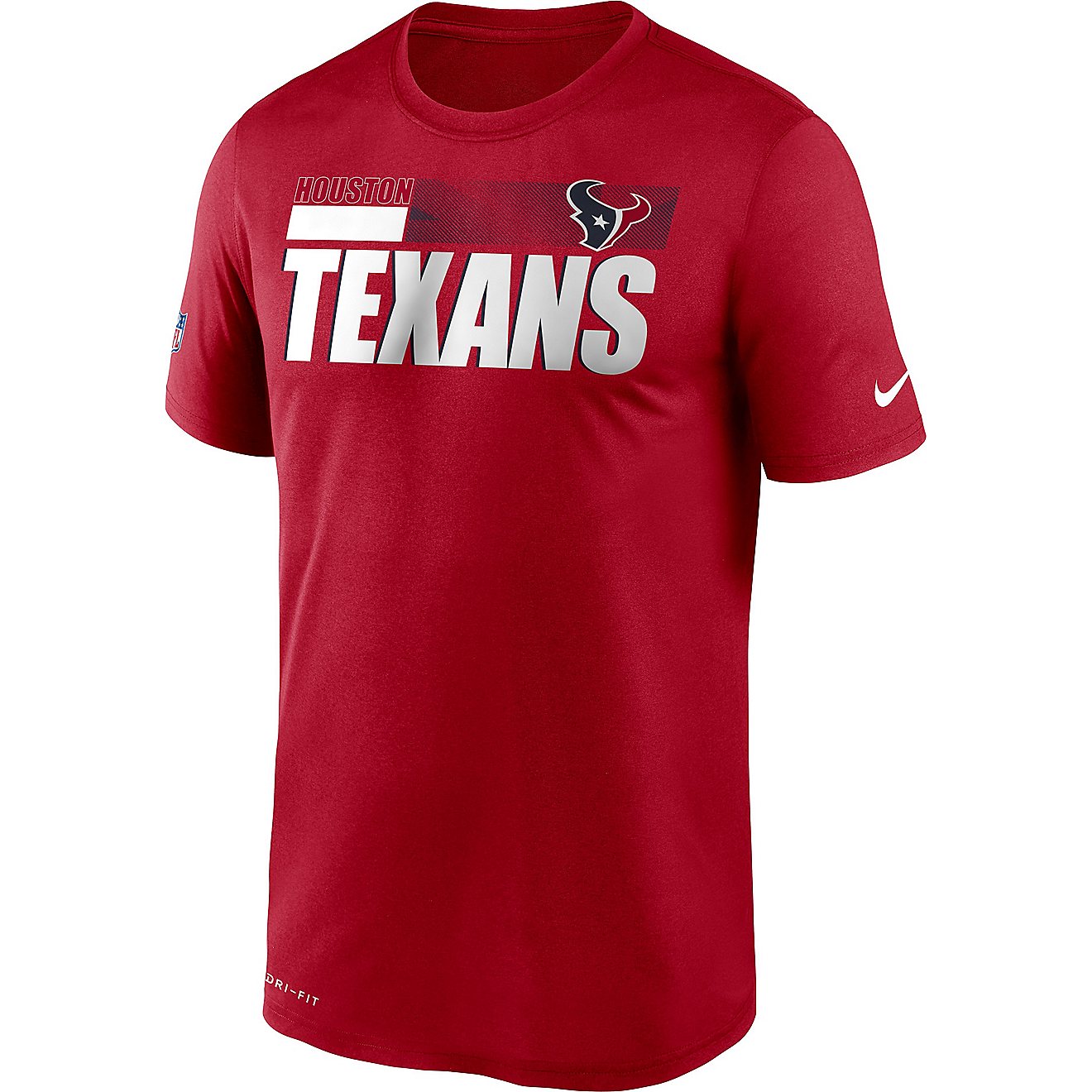 Nike Men's Houston Texans Legend Team Pride Legend Sideline Short Sleeve T-shirt                                                 - view number 1