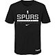 Nike Youth San Antonio Spurs Essential Practice GPX Short Sleeve T-shirt                                                         - view number 1 image