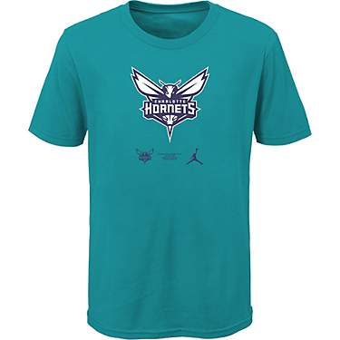 Nike Youth Charlotte Hornets Essential Logo Short Sleeve T-shirt                                                                