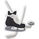 Crocs Hockey Skate Jibbitz Charm - view number 1 image