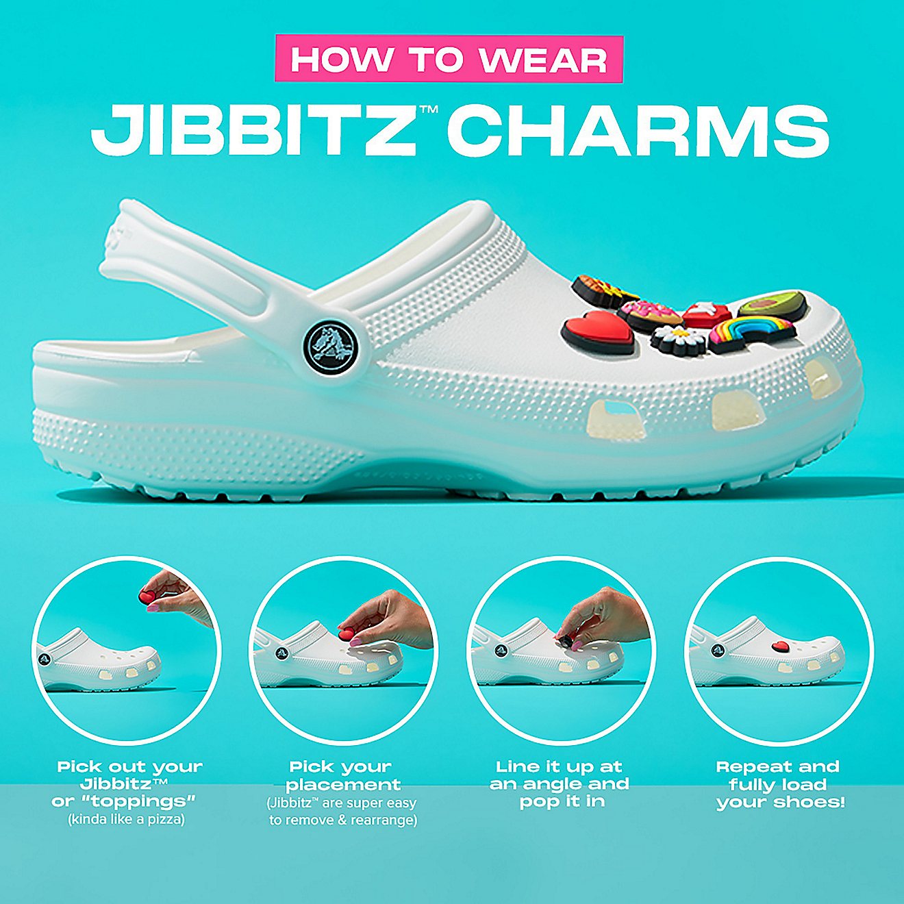 Crocs Jibbitz Hashtag Charm                                                                                                      - view number 3