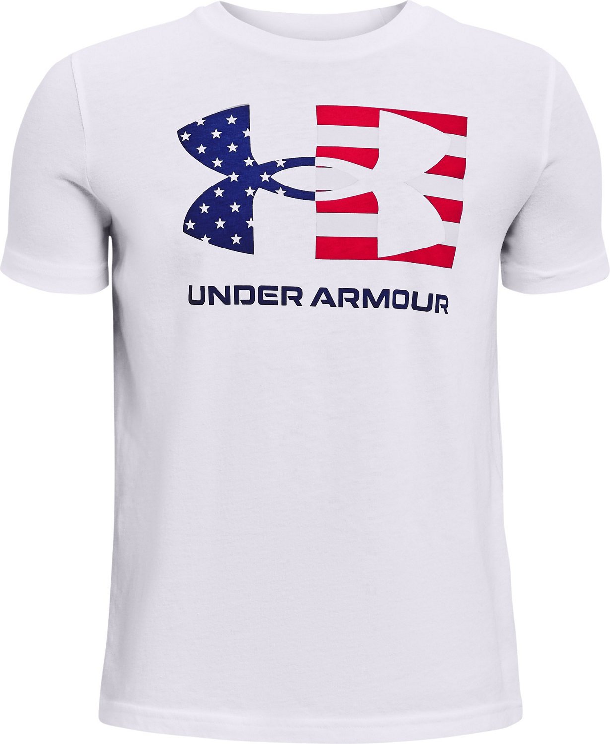 Under Armour Boys' UA Freedom Flag Short Sleeve TShirt Academy