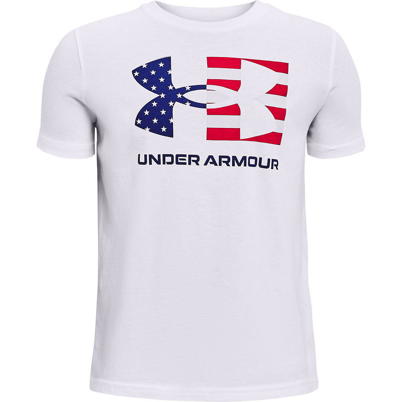 Under Armour Boys' UA Freedom Flag Short Sleeve T-Shirt | Academy