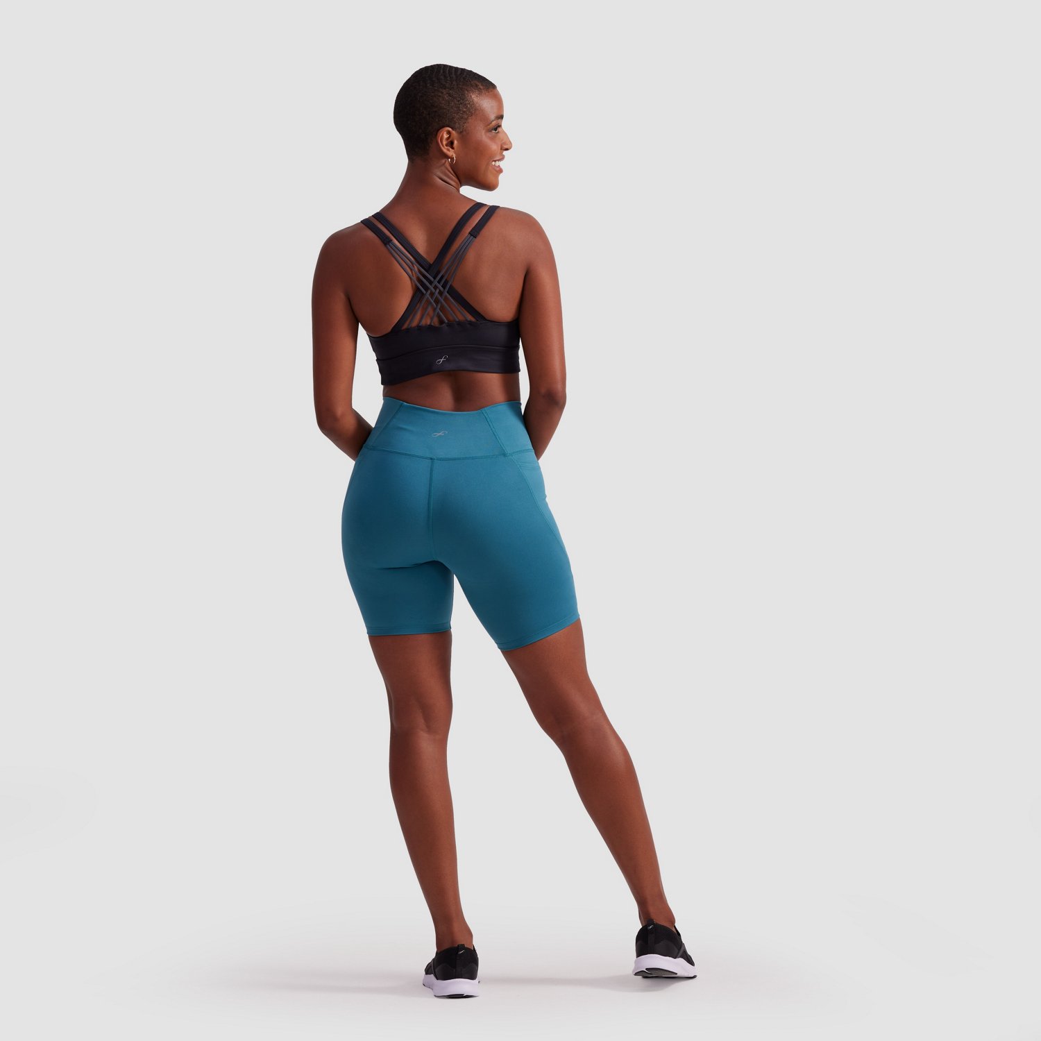 Freely Women's Strappy Back Sports Bra Academy