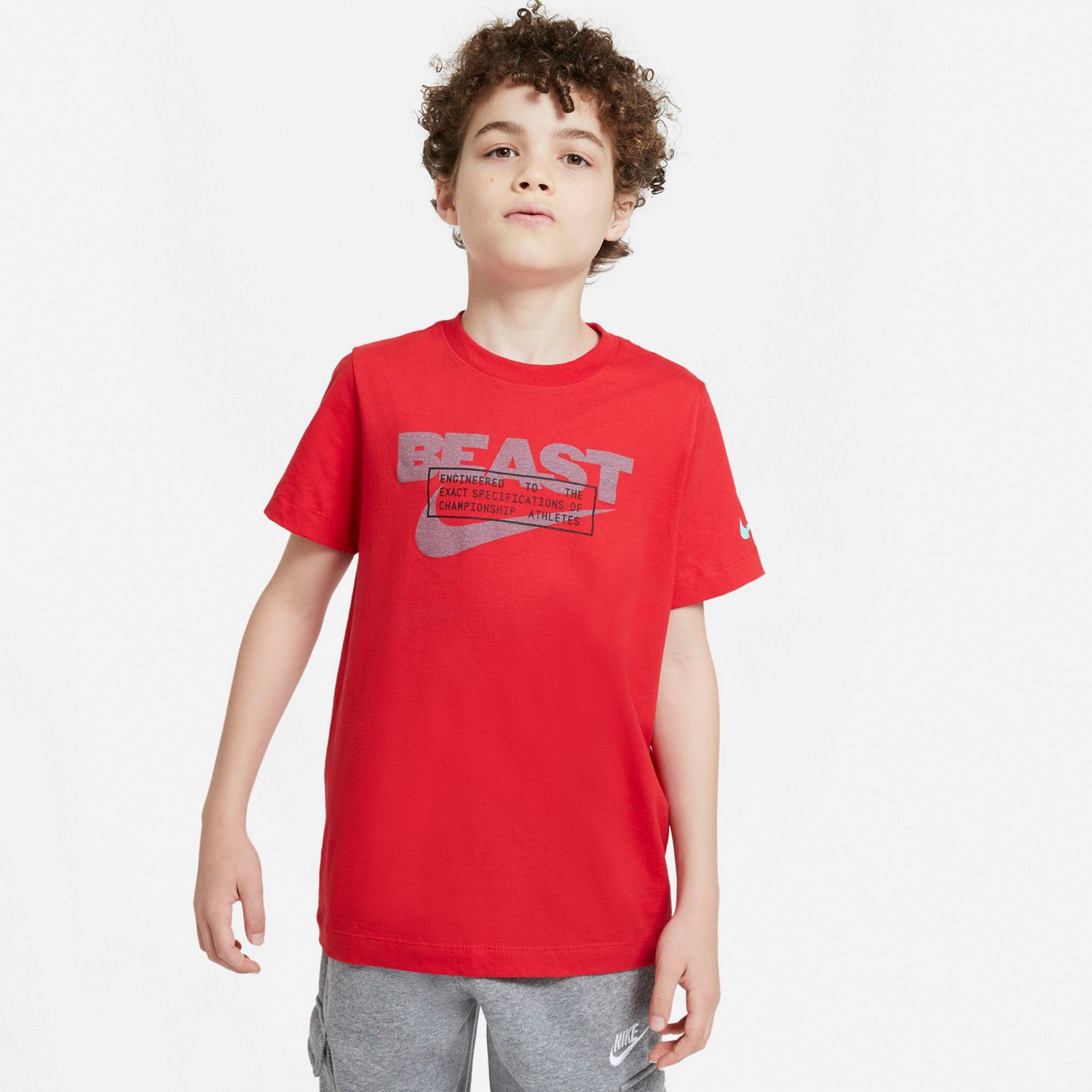 Nike Boys' Sportswear Beast Swoosh T-shirt | Academy
