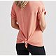 Freely Women's Callie Back Tie Short Sleeve T-shirt                                                                              - view number 4 image
