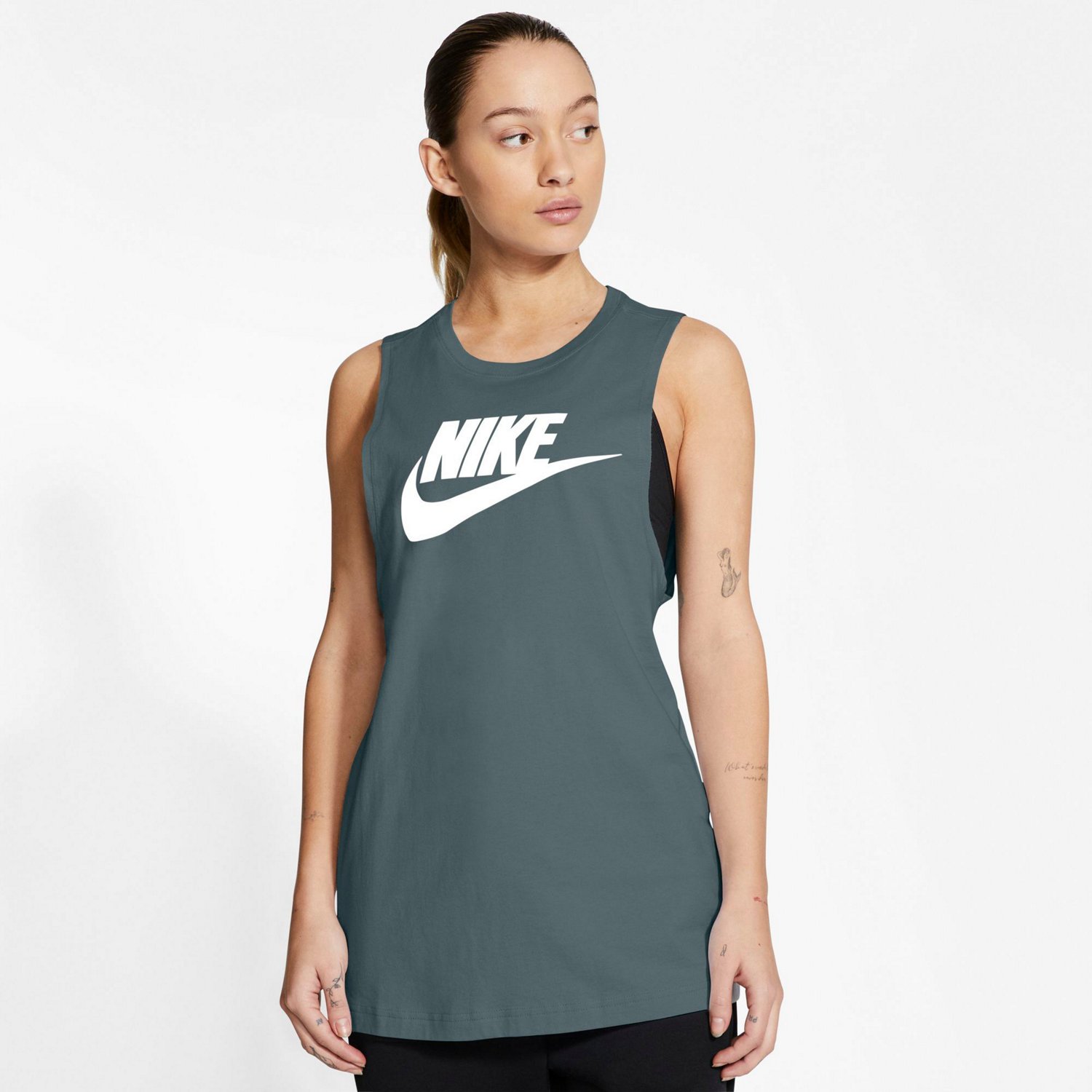 Nike Womens Sportswear Futura Muscle Tank Top Academy