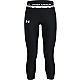 Under Armour Girls' HeatGear Armour Crop Leggings                                                                                - view number 1 image