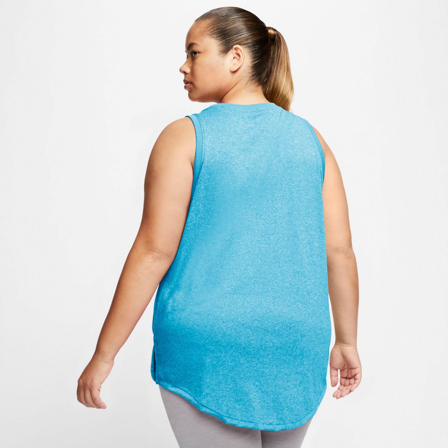 nike women's dri fit essential swoosh training tank top